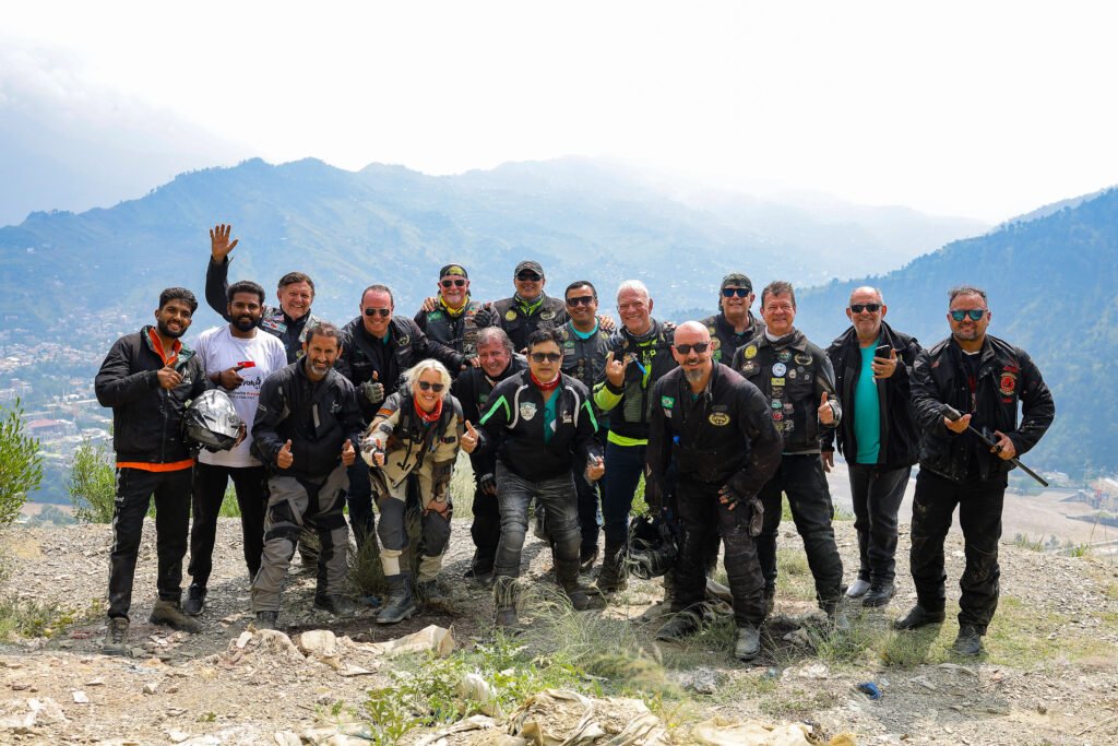 Bike touring